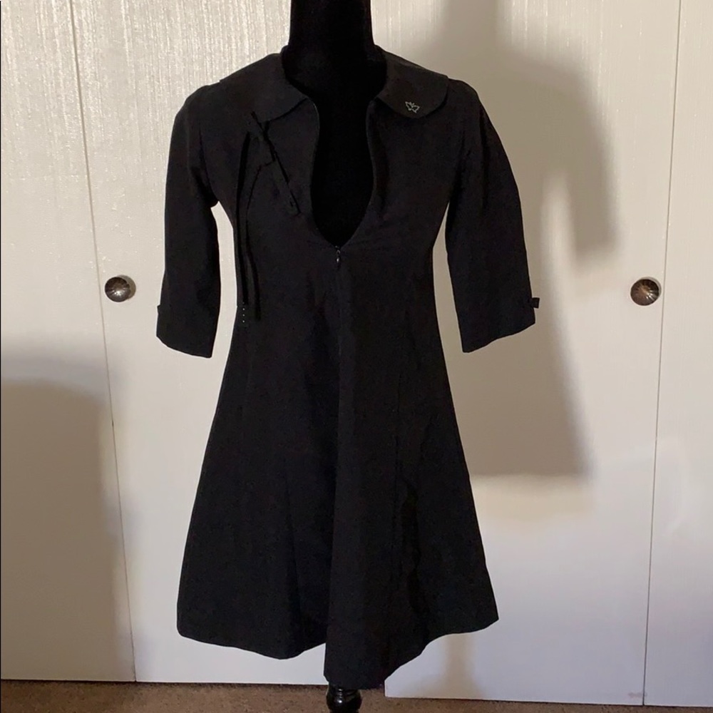 Vintage 1960s Pierre Cardin Rhinestone Mini Dress